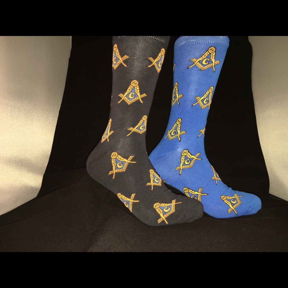 Masonic casual/dress socks